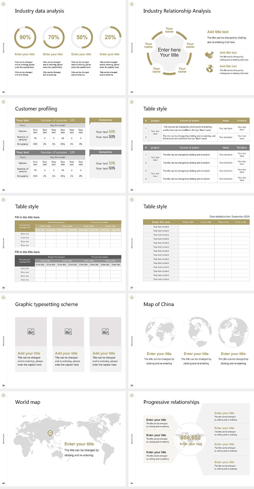 Silla University Competition/Entrepreneurship Contest PPT Template4:3 ratio PPT effect preview image5
