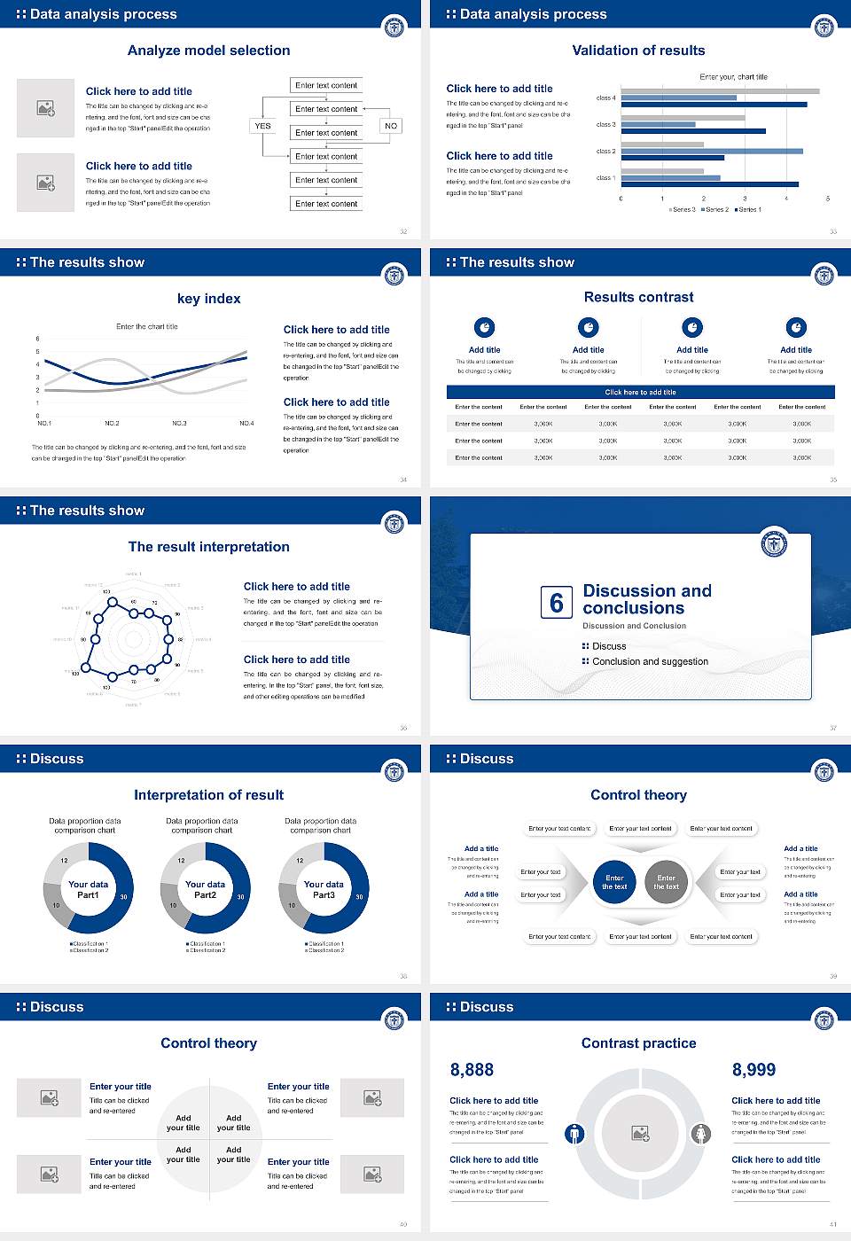 Soong Eui Women’s College Graduation Thesis Defense PPT Template16:9 ratio PPT effect preview image5