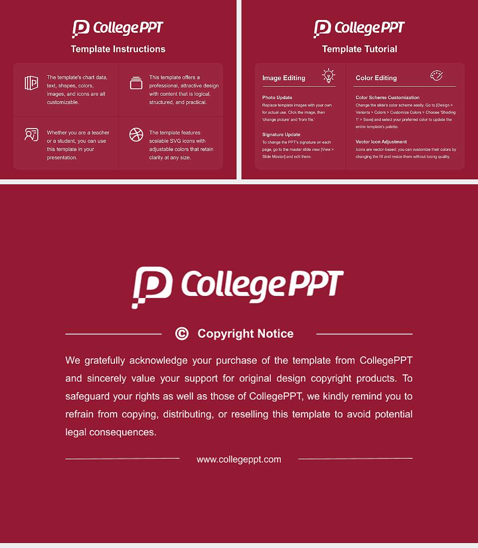 Mokwon University Course/Courseware Creation PPT Template4:3 ratio PPT effect preview image5