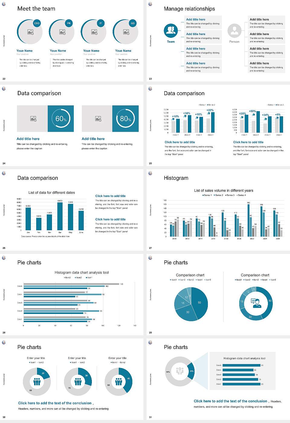 Chukyo Gakuin University Competition/Entrepreneurship Contest PPT Template16:9 ratio PPT effect preview image4