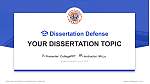 Sorabol University Graduation Thesis Defense PPT Template