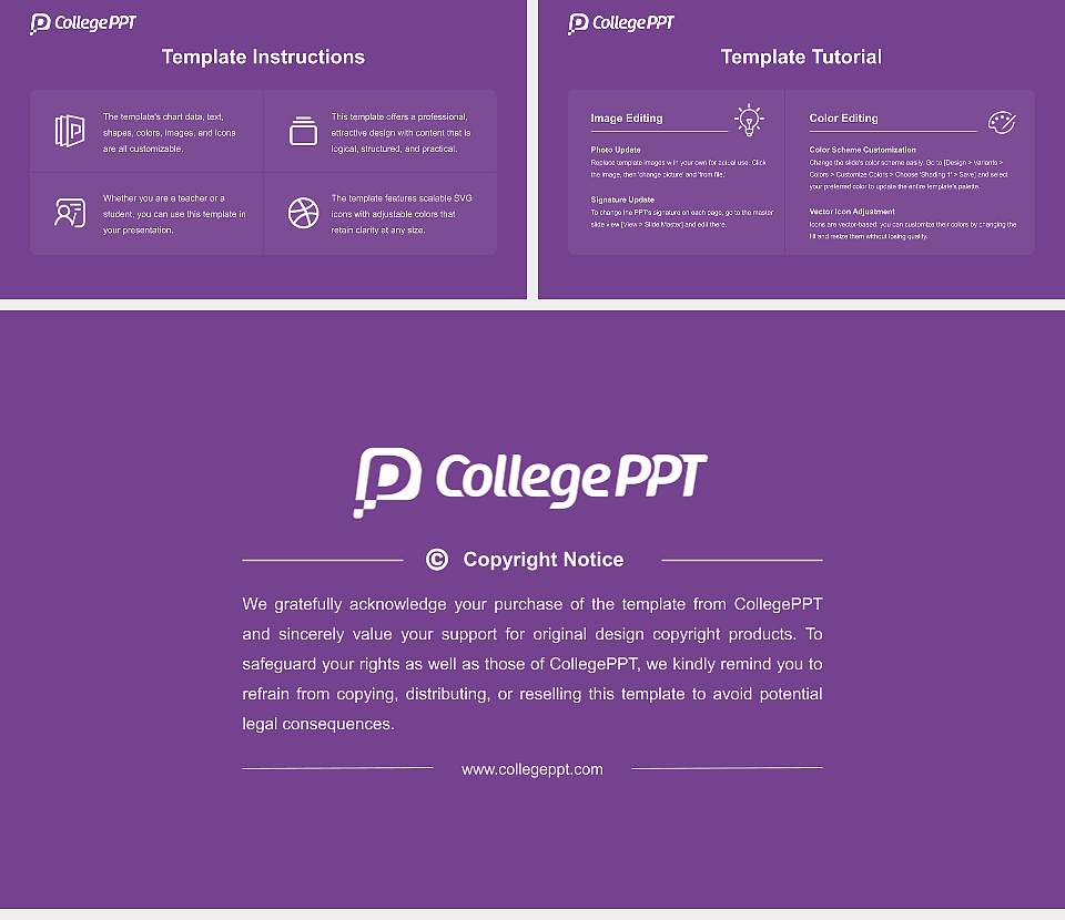 Taekyeung University Course/Courseware Creation PPT Template16:9 ratio PPT effect preview image5