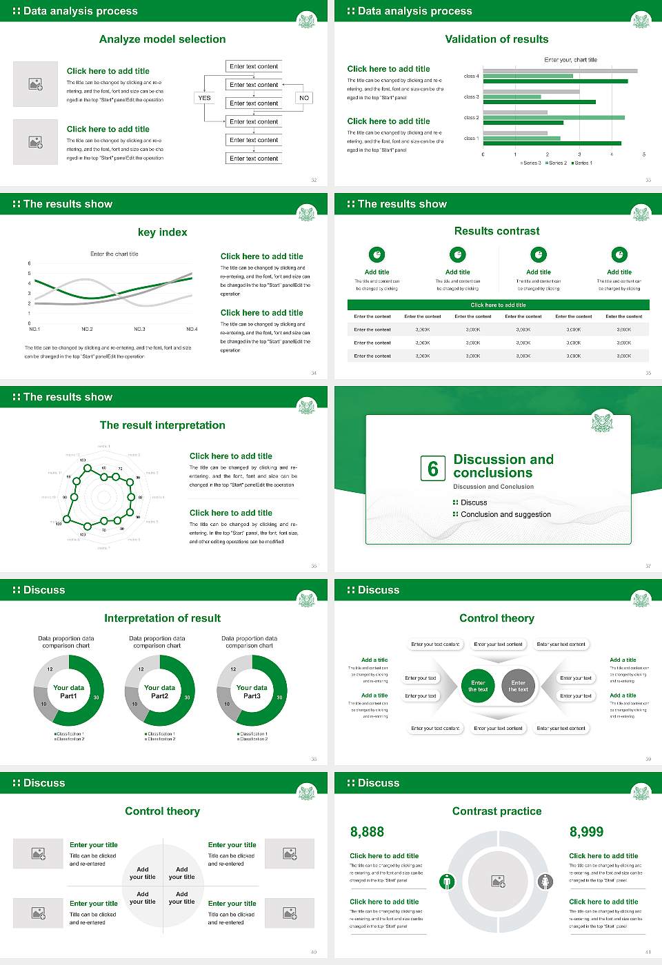 University of Ulsan Graduation Thesis Defense PPT Template16:9 ratio PPT effect preview image5