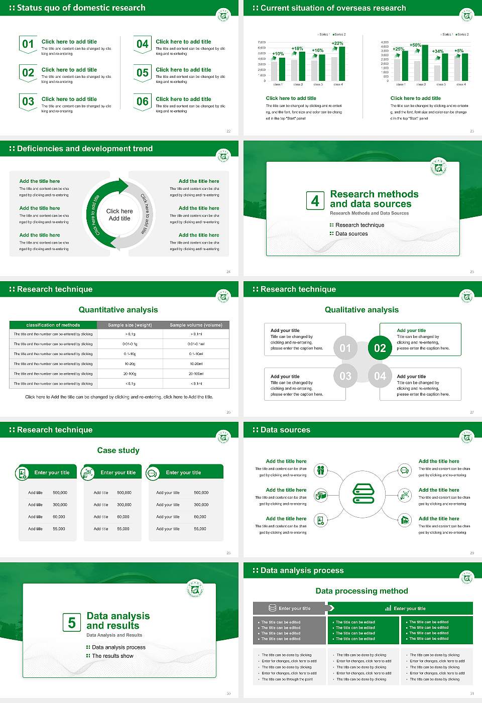 Yosu National University Graduation Thesis Defense PPT Template16:9 ratio PPT effect preview image4