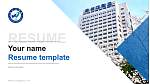 Woosuk University Resume Templat PPT