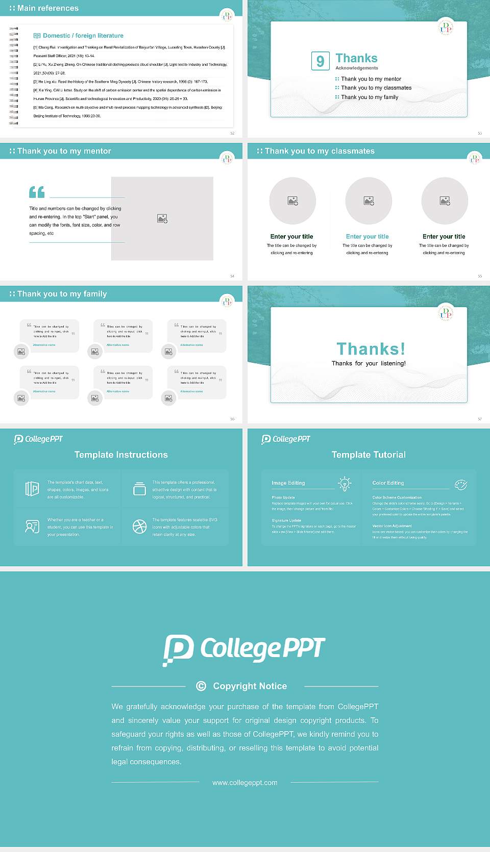 Daiichi University of Pharmacy Graduation Thesis Defense PPT Template16:9 ratio PPT effect preview image7