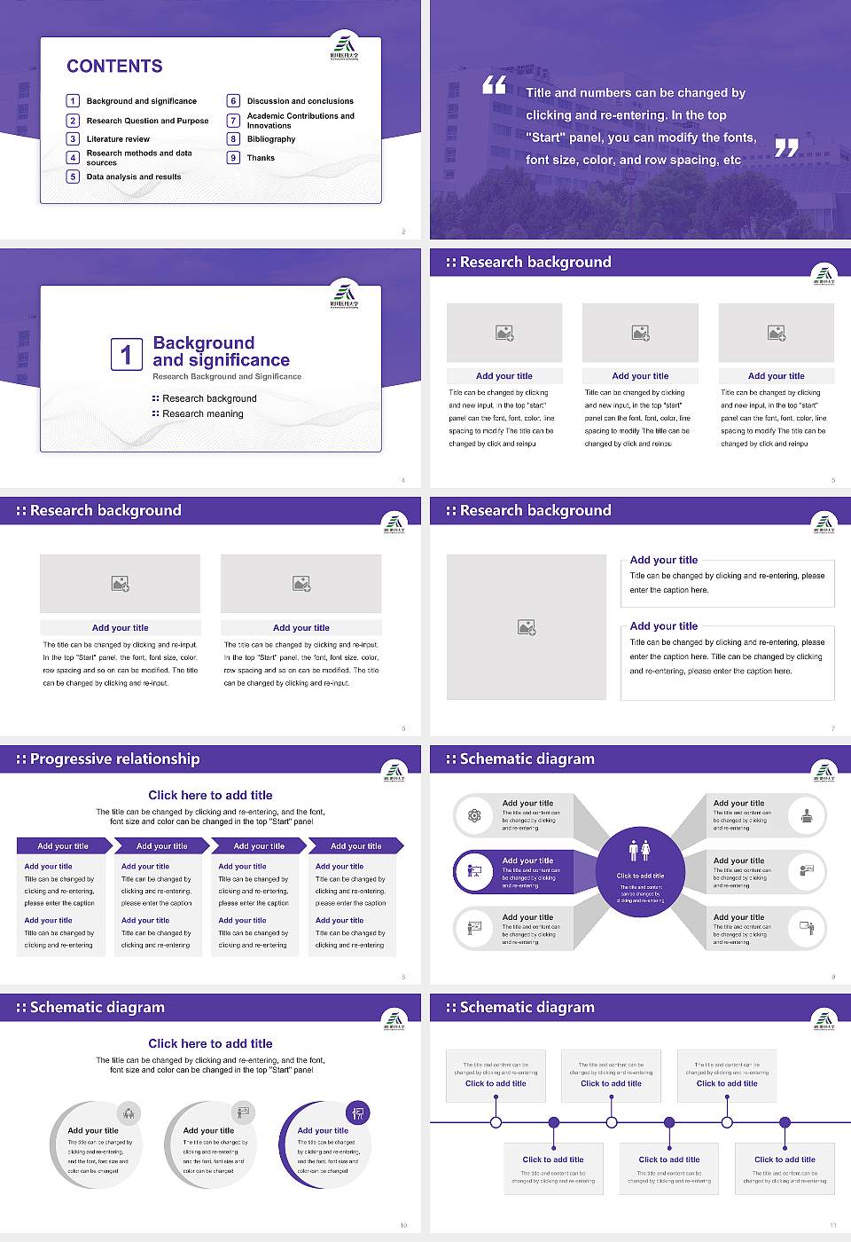 Asahikawa Medical University Graduation Thesis Defense PPT Template16:9 ratio PPT effect preview image2