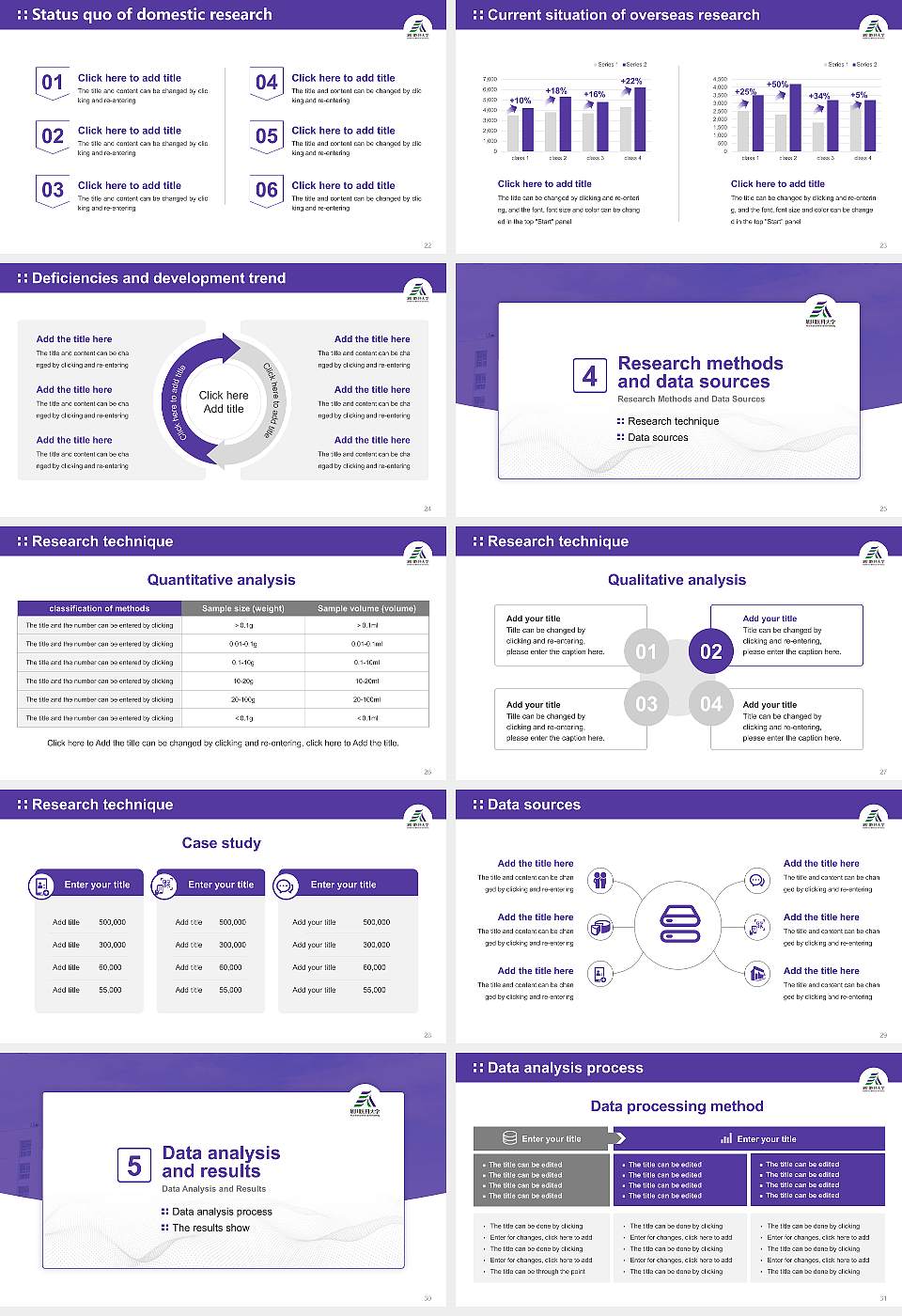 Asahikawa Medical University Graduation Thesis Defense PPT Template16:9 ratio PPT effect preview image4