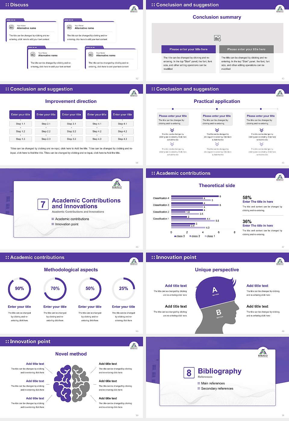 Asahikawa Medical University Graduation Thesis Defense PPT Template16:9 ratio PPT effect preview image6