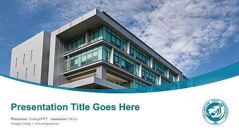 Yeungjin College Course/Courseware Creation PPT Template