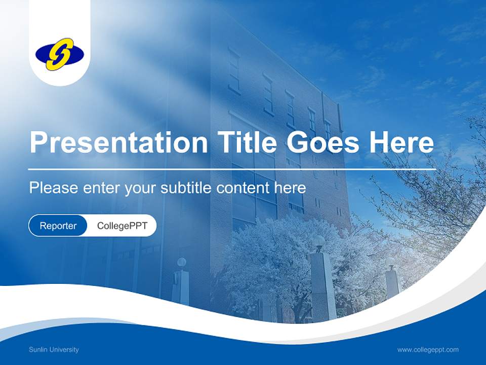 Sunlin University Lecture Sharing and Networking Event PPT Template4:3 ratio PPT effect preview image4