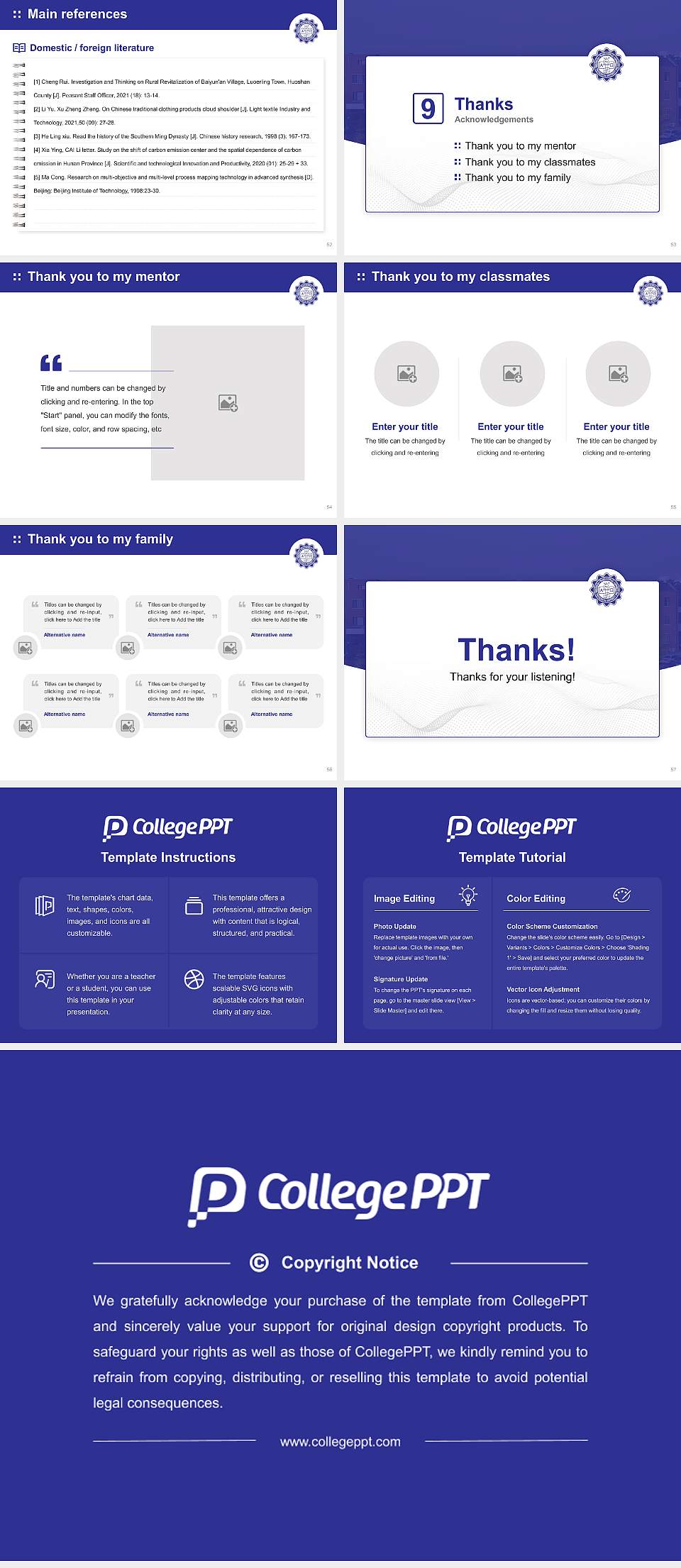 Youngnam Theological College and Seminary Graduation Thesis Defense PPT Template4:3 ratio PPT effect preview image7