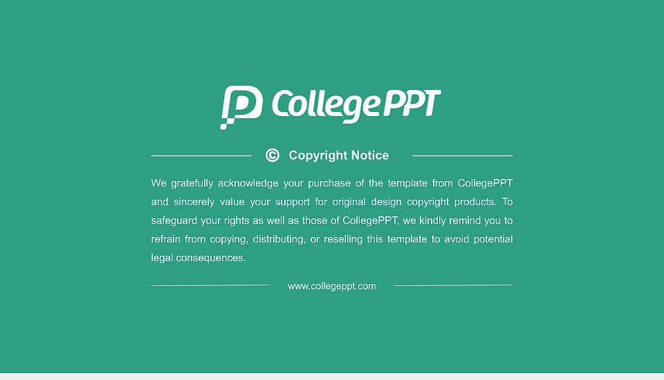 Aoyama Gakuin University General Purpose PPT Template16:9 ratio PPT effect preview image6