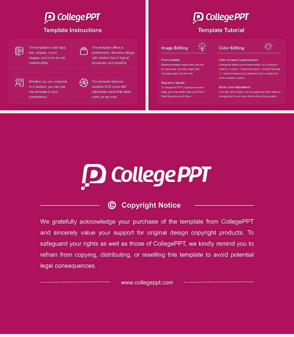 Sung-duk College Course/Courseware Creation PPT Template4:3 ratio PPT effect preview image5