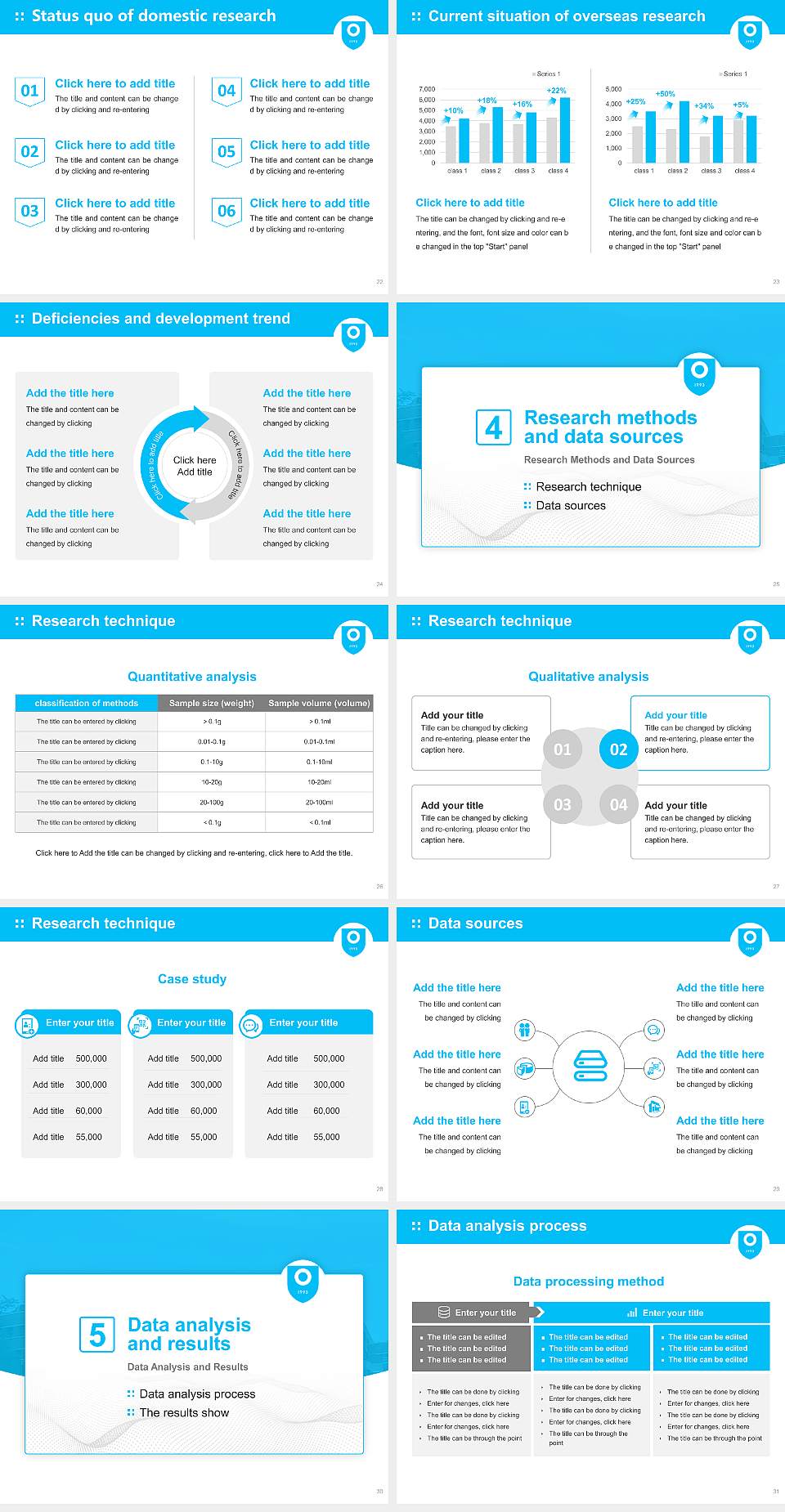 Yeojoo Institute of Technology Graduation Thesis Defense PPT Template4:3 ratio PPT effect preview image4