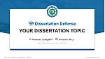 Mokpo National Maritime University Disputation Powerpoint Vorlage