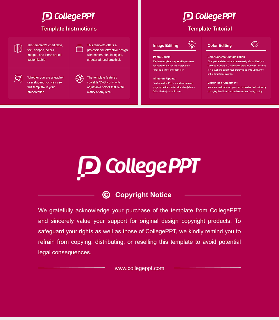 Seoul Jangsin University Course/Courseware Creation PPT Template_Slide preview image5