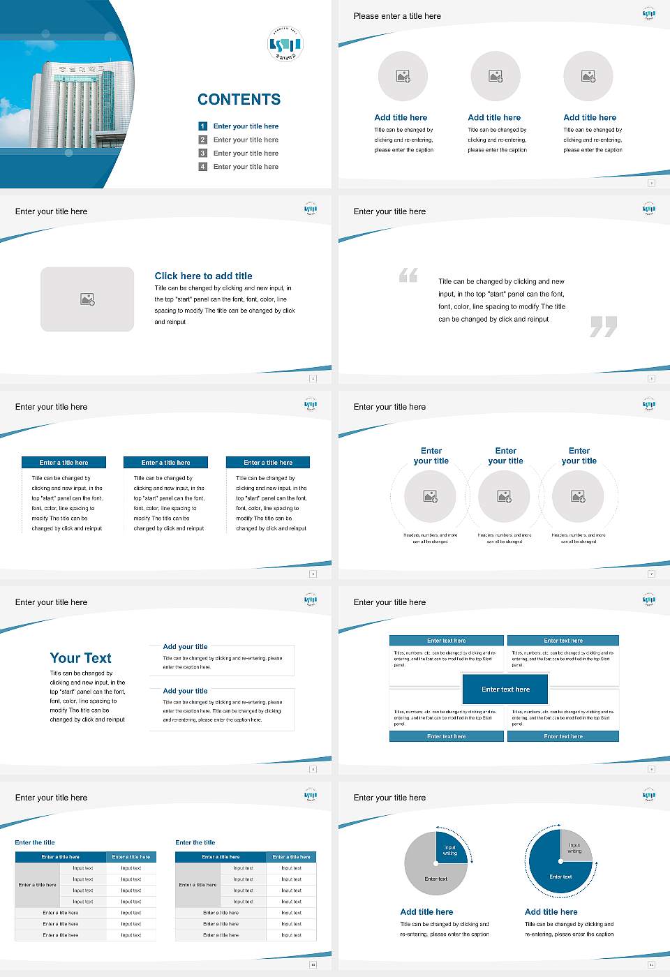 Soongsil University Course/Courseware Creation PPT Template16:9 ratio PPT effect preview image2
