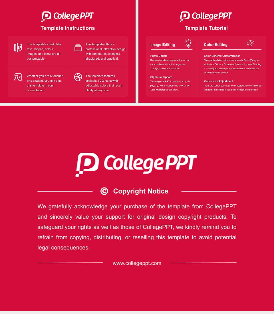 Baika Women’s University Course/Courseware Creation PPT Template4:3 ratio PPT effect preview image5