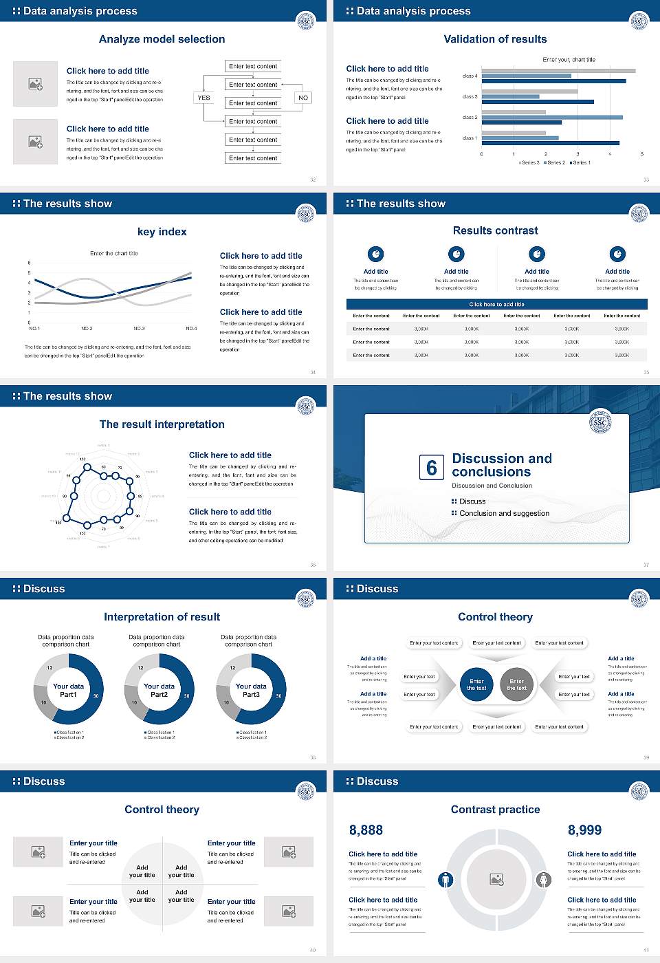 Suwon Science College Graduation Thesis Defense PPT Template16:9 ratio PPT effect preview image5