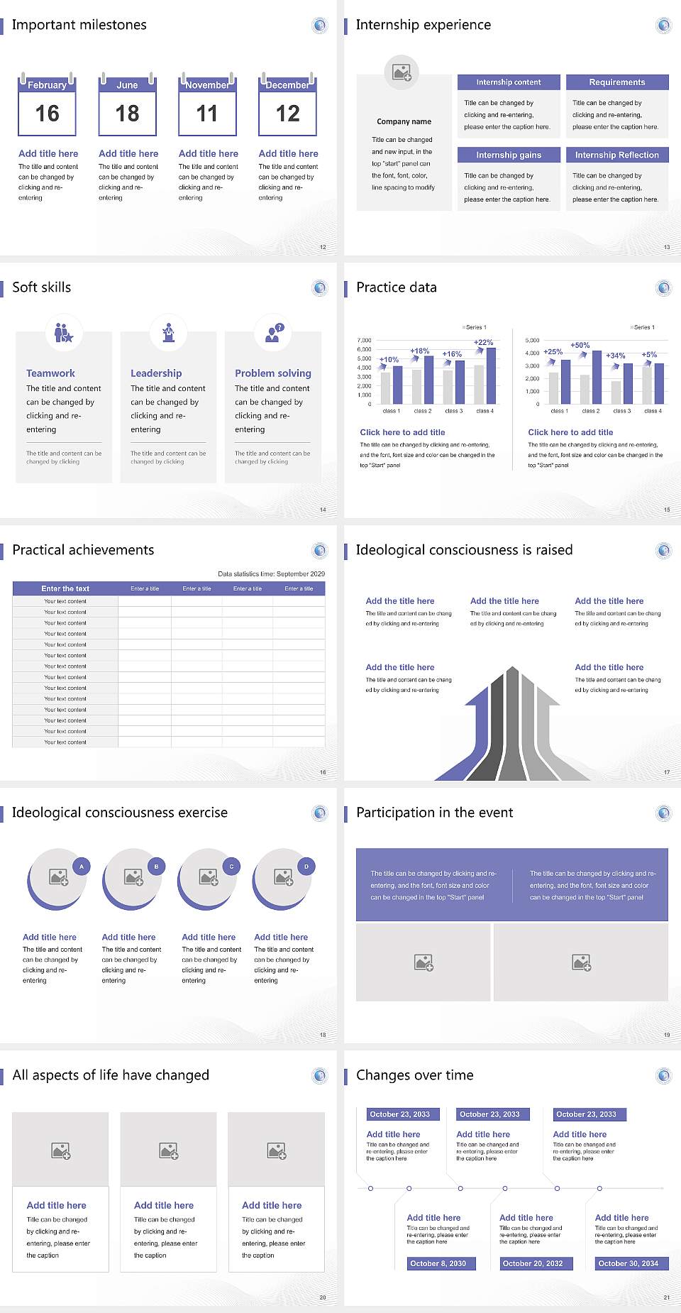 Sungshin Women’s University National Scholarship Defense PPT Template4:3 ratio PPT effect preview image3