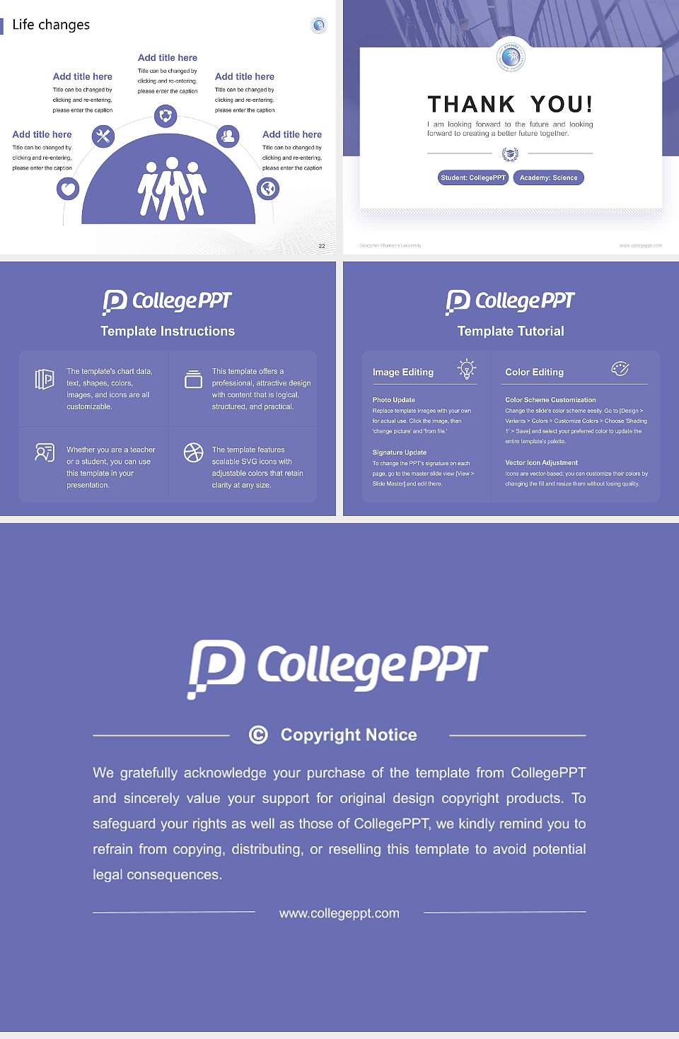 Sungshin Women’s University National Scholarship Defense PPT Template4:3 ratio PPT effect preview image4