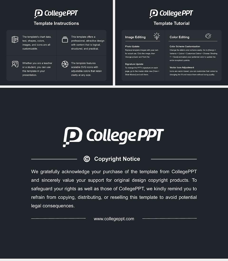 Yaeil Seminary Course/Courseware Creation PPT Template4:3 ratio PPT effect preview image5