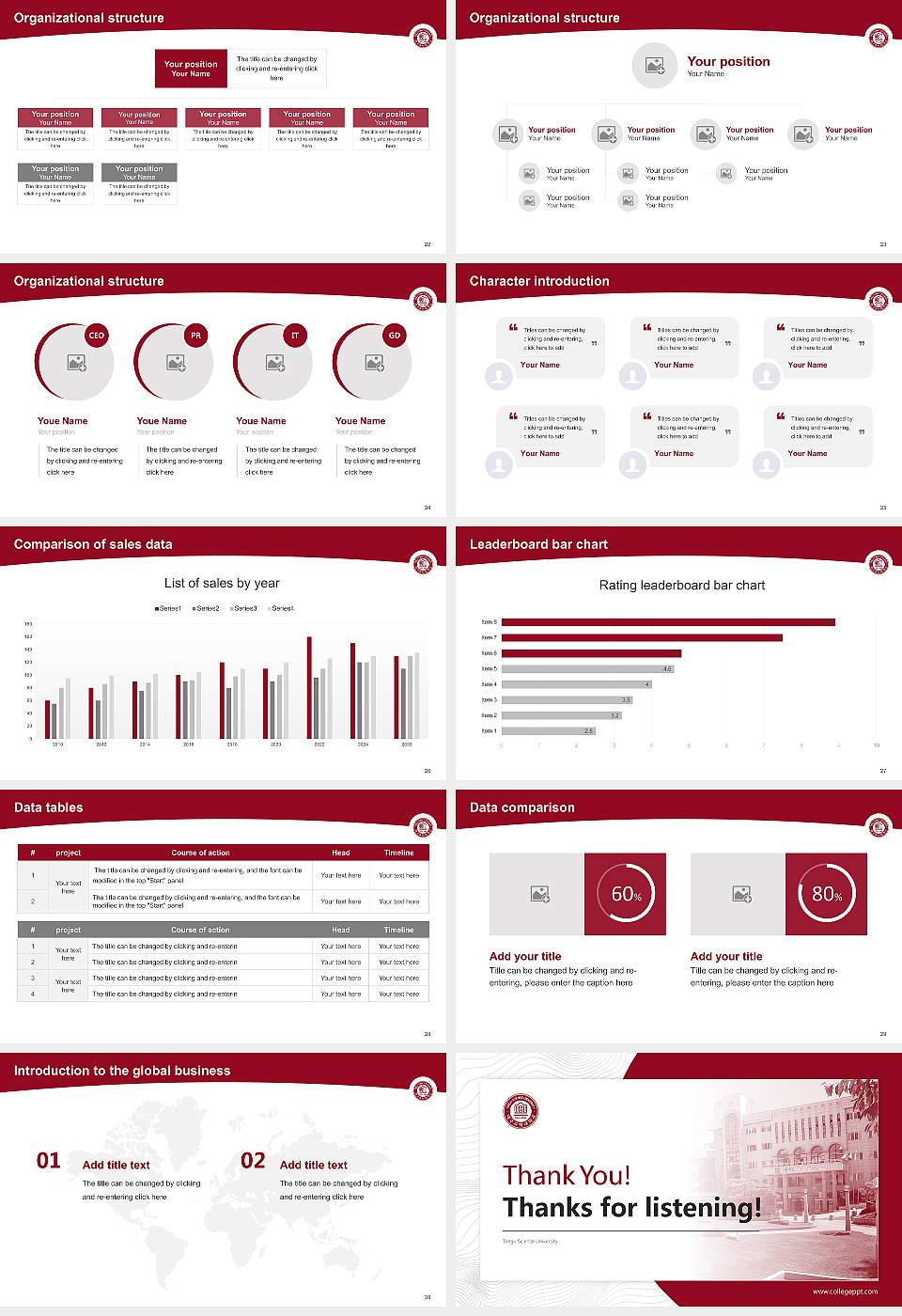 Taegu Science University Academic Presentation/Research Findings Report PPT Template16:9 ratio PPT effect preview image4