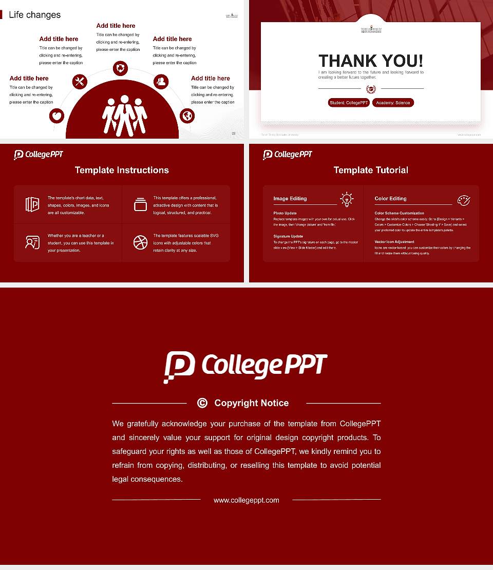 Torch Trinity Graduate University National Scholarship Defense PPT Template16:9 ratio PPT effect preview image4