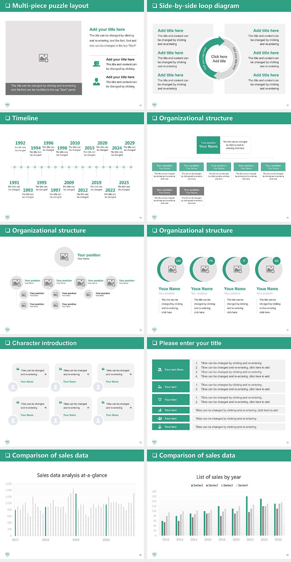 Aoyama Gakuin University General Purpose PPT Template4:3 ratio PPT effect preview image3