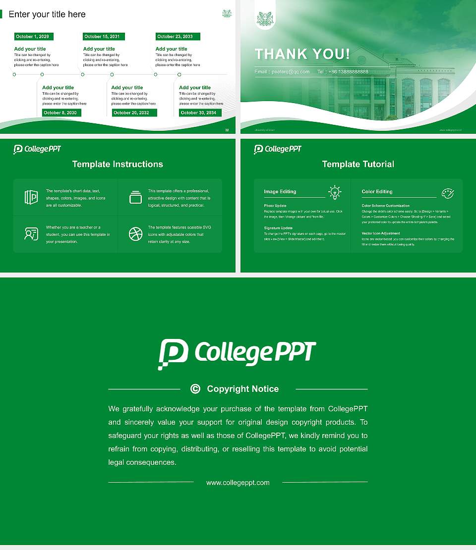 University of Ulsan Lecture Sharing and Networking Event PPT Template16:9 ratio PPT effect preview image4