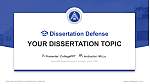 Seoul Bible Graduate School of Theology Graduation Thesis Defense PPT Template