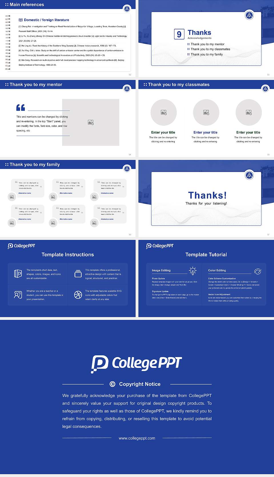 Seoul Bible Graduate School of Theology Graduation Thesis Defense PPT Template16:9 ratio PPT effect preview image7