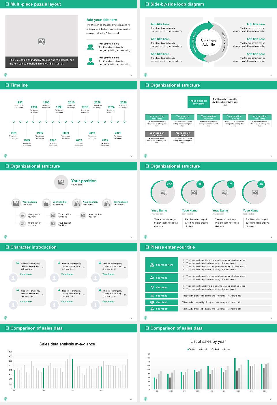 Yuhan College General Purpose PPT Template16:9 ratio PPT effect preview image3