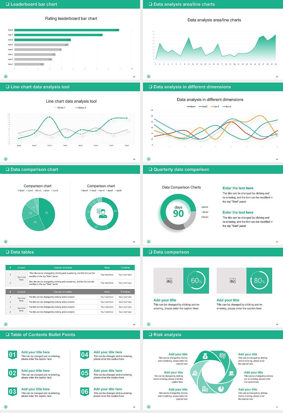 Yuhan College General Purpose PPT Template16:9 ratio PPT effect preview image4