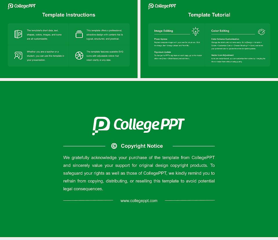 Yosu National University Academic Presentation/Research Findings Report PPT Template16:9 ratio PPT effect preview image5