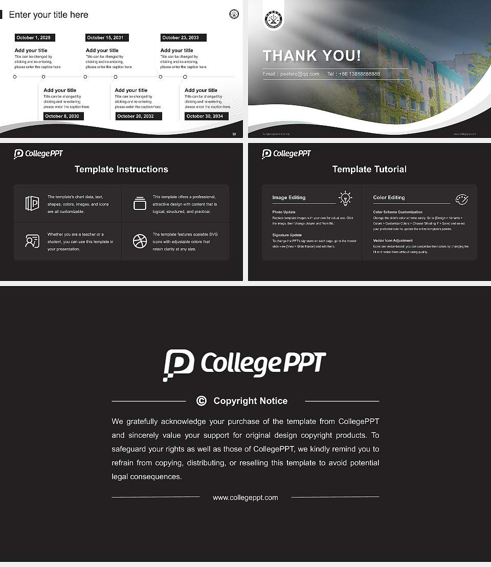 Sungkonghoe University Lecture Sharing and Networking Event PPT Template16:9 ratio PPT effect preview image4
