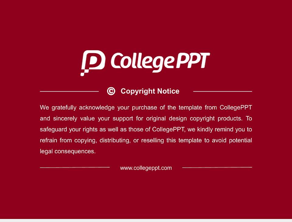 Kyungil University Thesis Proposal/Graduation Defense PPT Template4:3 ratio PPT effect preview image5