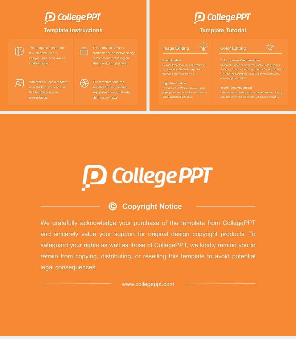 Korea Polytechnic III Chuncheon Course/Courseware Creation PPT Template4:3 ratio PPT effect preview image5