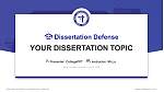 Seoul Christian University Graduation Thesis Defense PPT Template