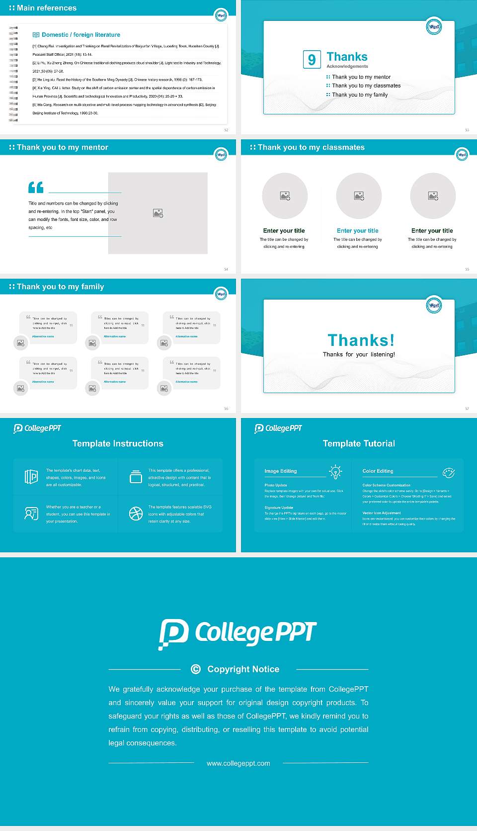 Westminster Graduate School of Theology Graduation Thesis Defense PPT Template16:9 ratio PPT effect preview image7
