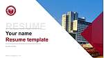 Kyungil University Resume Templat PPT