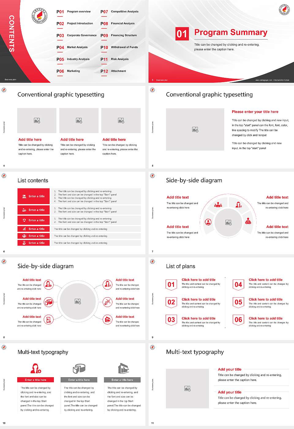 Suwon Women’s University Competition/Entrepreneurship Contest PPT Template16:9 ratio PPT effect preview image2