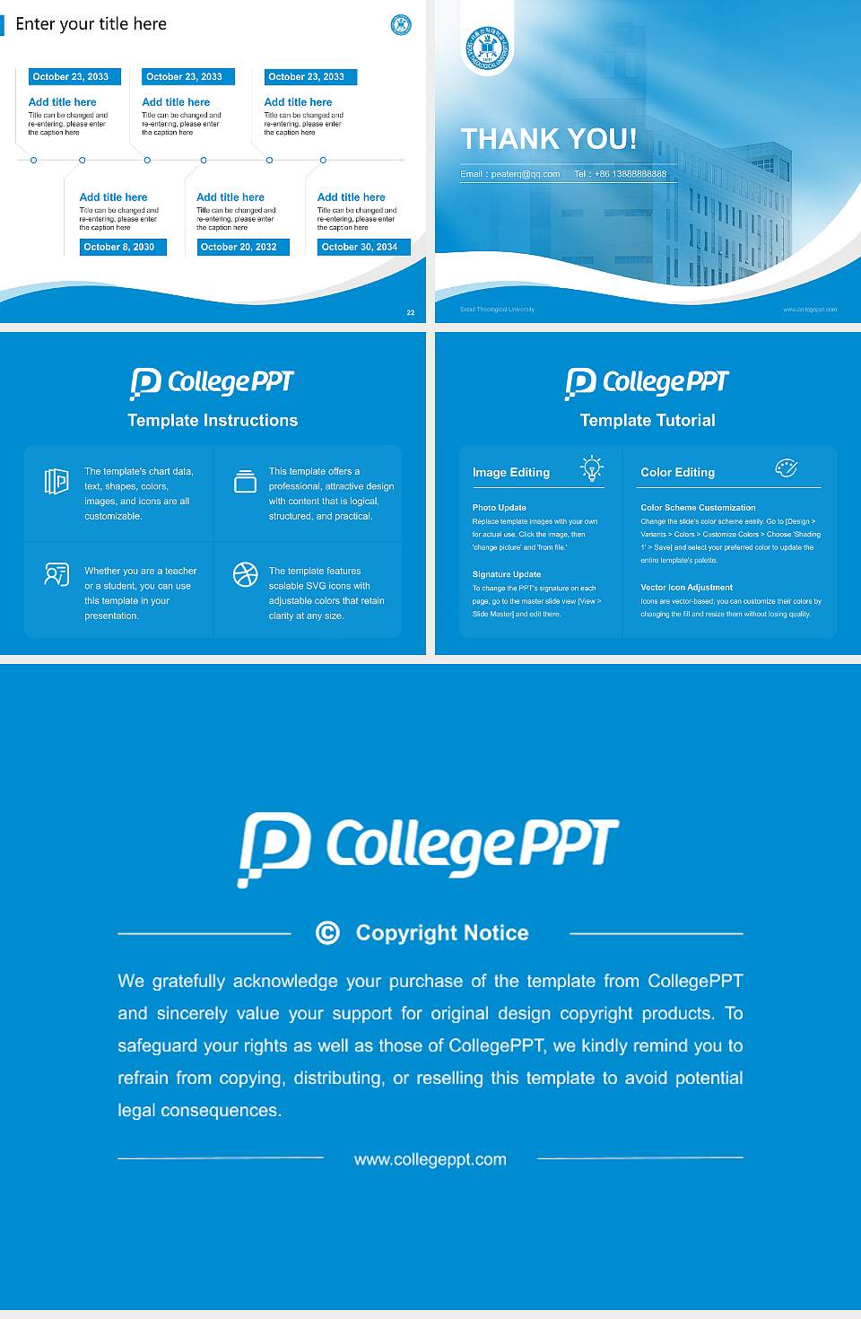Seoul Theological University Lecture Sharing and Networking Event PPT Template4:3 ratio PPT effect preview image4