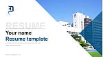 Dokkyo Medical University Resume PPT Template