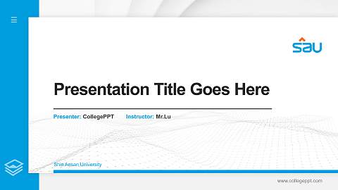 Shin Ansan University Thesis Proposal/Graduation Defense PPT Template