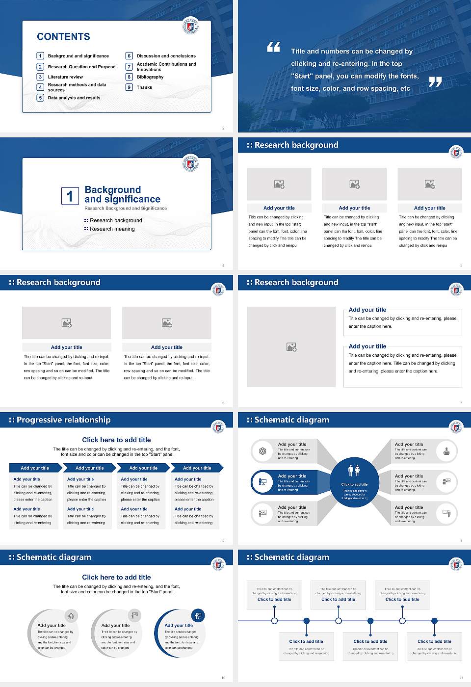 Wonkwang Health Science College Graduation Thesis Defense PPT Template16:9 ratio PPT effect preview image2