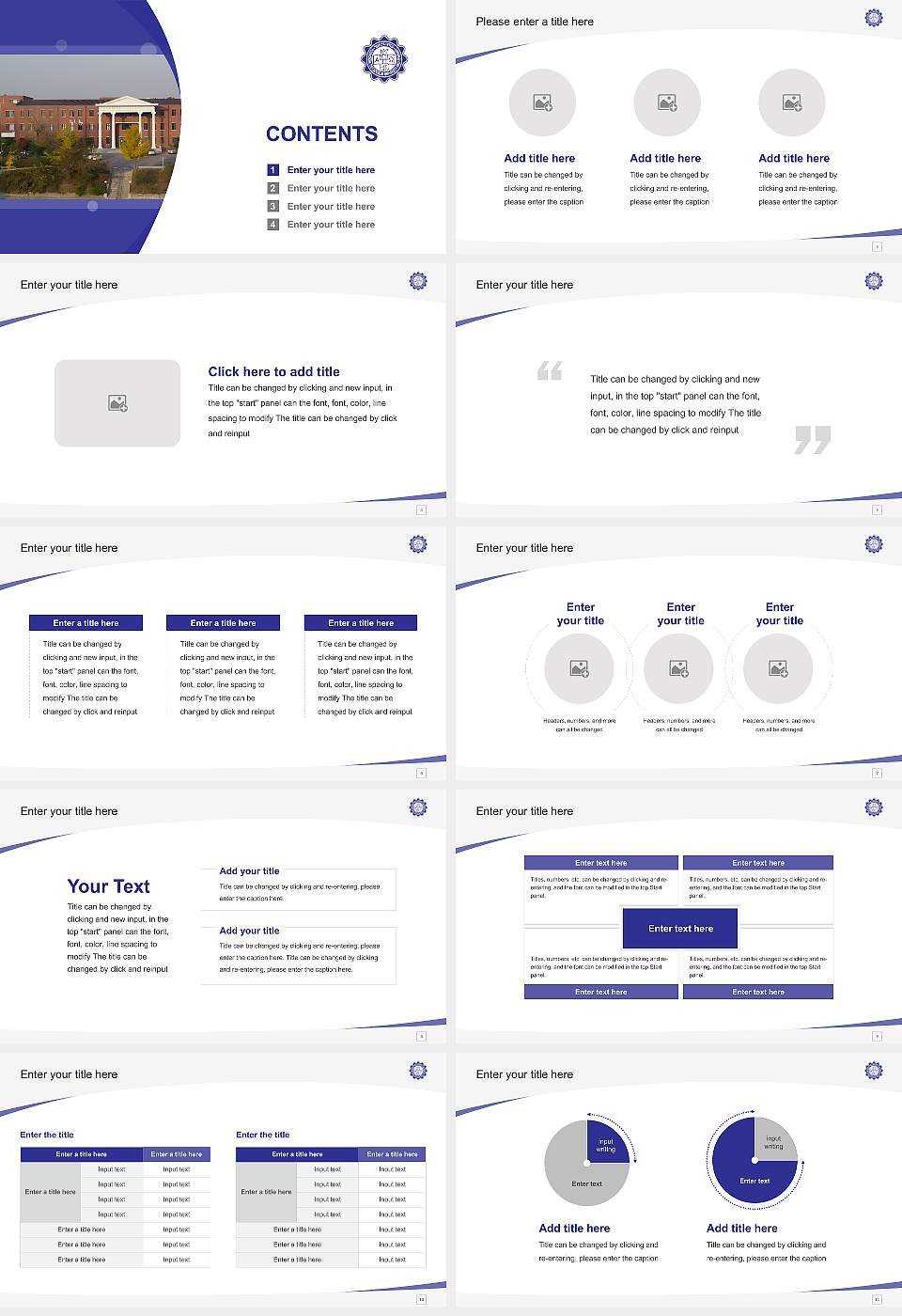 Youngnam Theological College and Seminary Course/Courseware Creation PPT Template16:9 ratio PPT effect preview image2