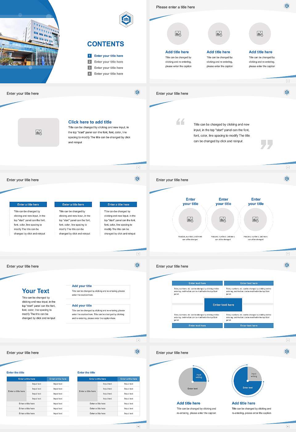 Sunchon National University Course/Courseware Creation PPT Template16:9 ratio PPT effect preview image2