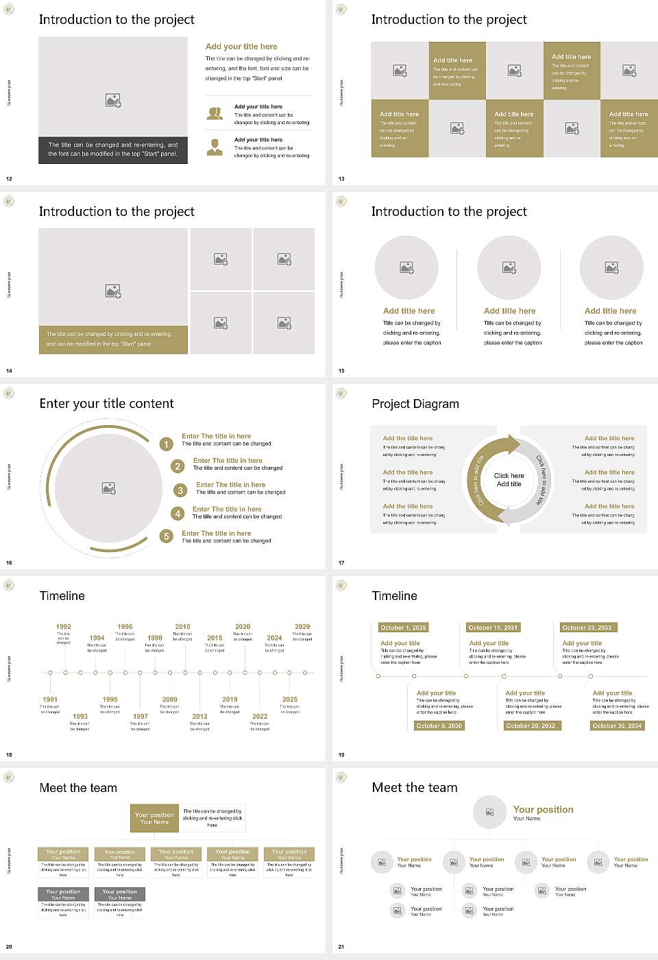 Silla University Competition/Entrepreneurship Contest PPT Template16:9 ratio PPT effect preview image3